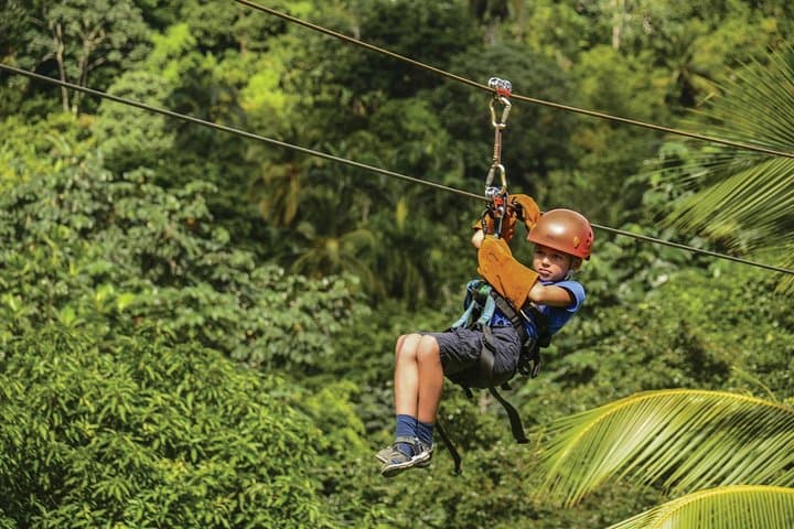 Zipline Adventure in Punta Cana: 15 Platforms, 2,500-Foot Flight Over the Oriental Mountains
