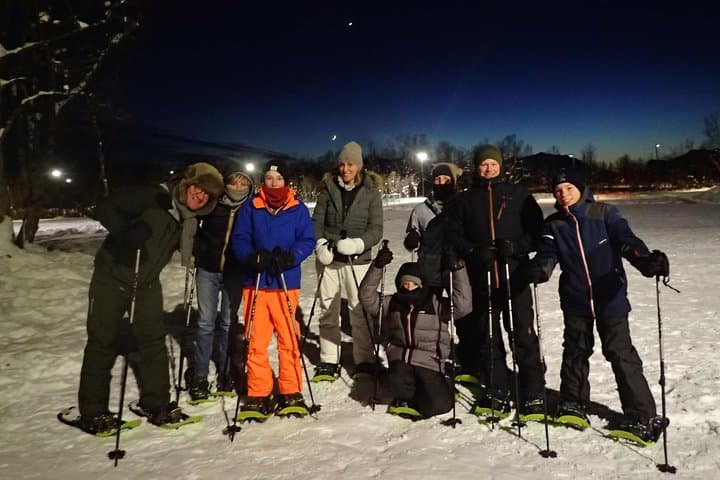 Tromsø Night Snowshoe & Campfire: Tobogganing Under Arctic Skies photo 2