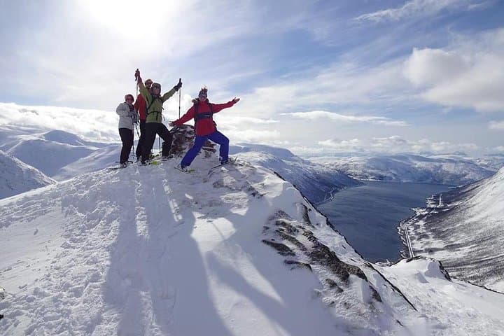 Kvaløya Snowshoe Hike from Tromsø — 400m Summit & Fjord Views photo 2