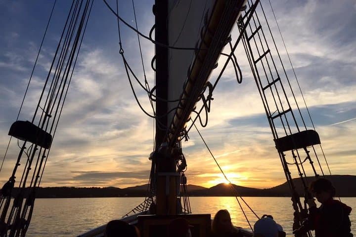 Camden Sunset Sail on the Appledore II — Penobscot Bay Windjammer photo 2