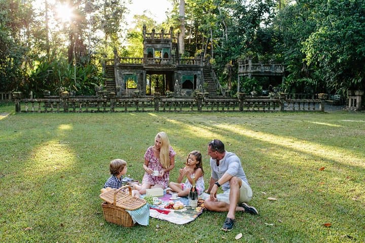 Explore Paronella Park: Rainforest Castles, Guided Day Walks & Darkness Falls Night Tour