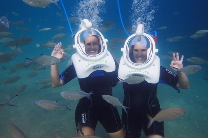 Sea Trek Helmet Diving in Costa Teguise — Underwater Walks for Non‑Swimmers