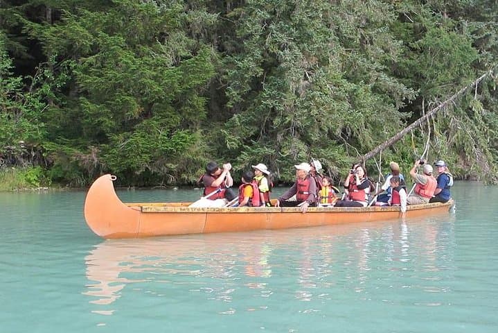 Voyageur Canoe Safari on Chilkoot Lake — Wildlife & Waterways from Haines