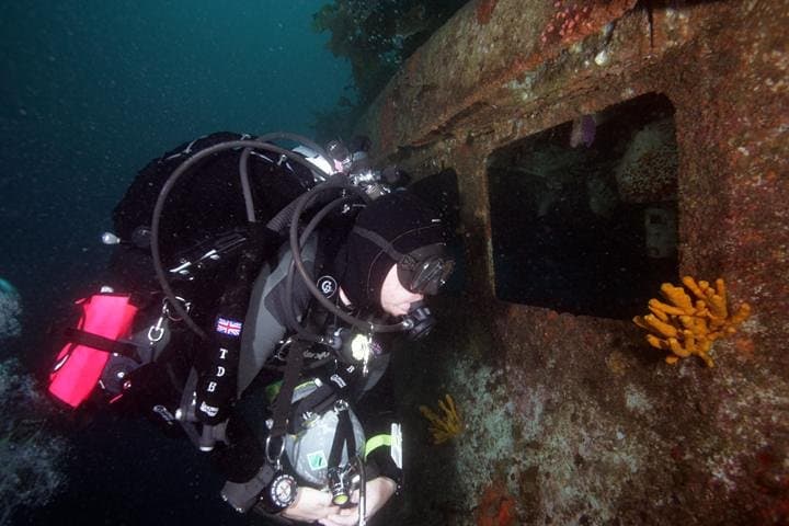 Dive the Rainbow Warrior Wreck — Cavalli Islands Charter photo 2