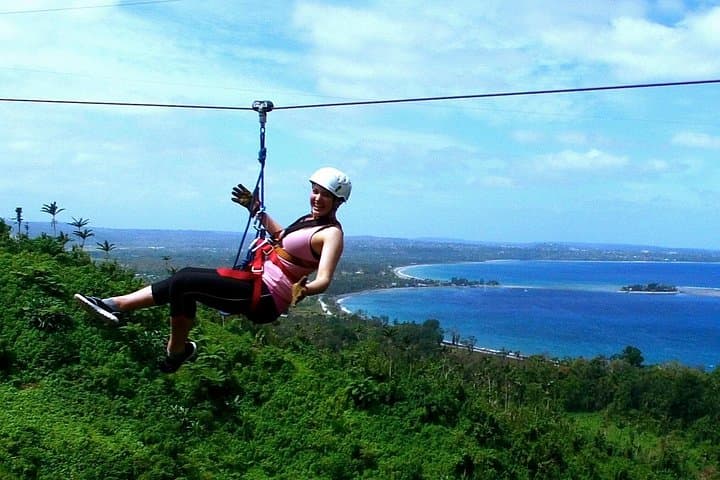 Vanuatu Jungle Zipline: Canopy Zips, Skybridge & Mele Bay Views from Port Vila photo 1