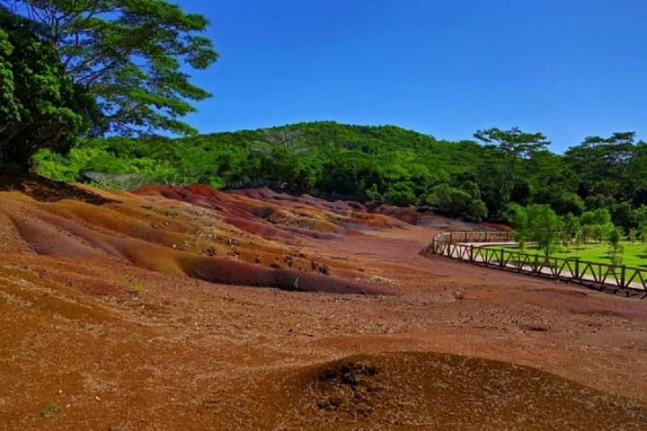 Mauritius Hinterland in a Day: Trou aux Cerfs, Grand Bassin & Chamarel Private Guided Tour