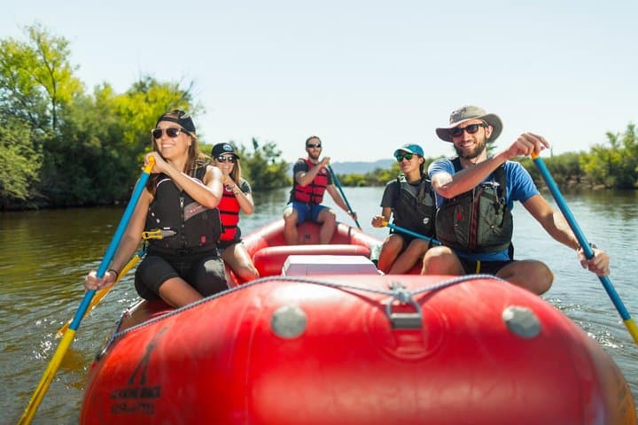 Half-Day Lower Salt River Rafting: Flatwater Rafting & Wildlife Near Phoenix
