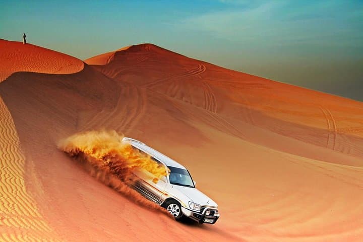 Morning Dubai Desert Safari: Dune Bashing, Camel Ride & Sandboarding in Lahbab photo 4