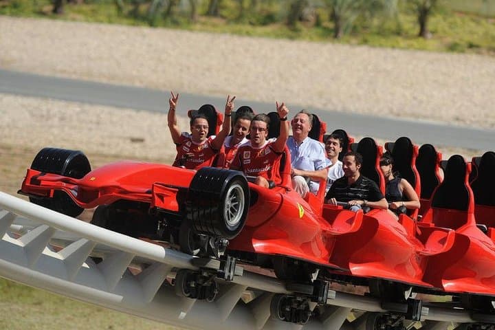 Yas Island Full-Day Combo: Ferrari World & Yas Waterworld with Transfers photo 1