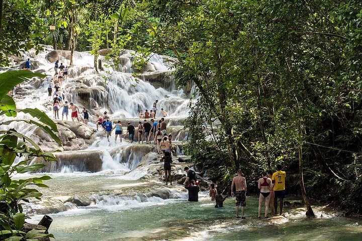 Private Blue Hole and Dunn's River Tour — Ocho Rios Waterfalls, Cliff Jumps & River Hikes photo 1