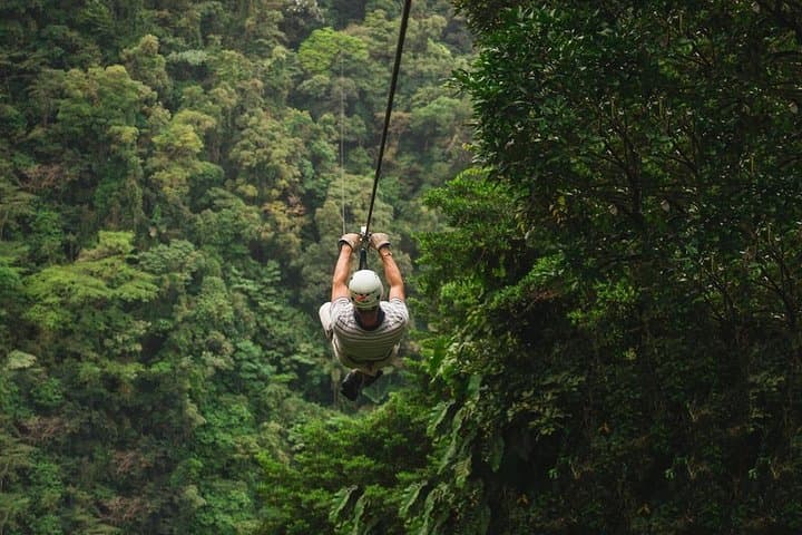 Arenal Zipline and Waterfall Canyoning Combo with Pure Trek photo 2