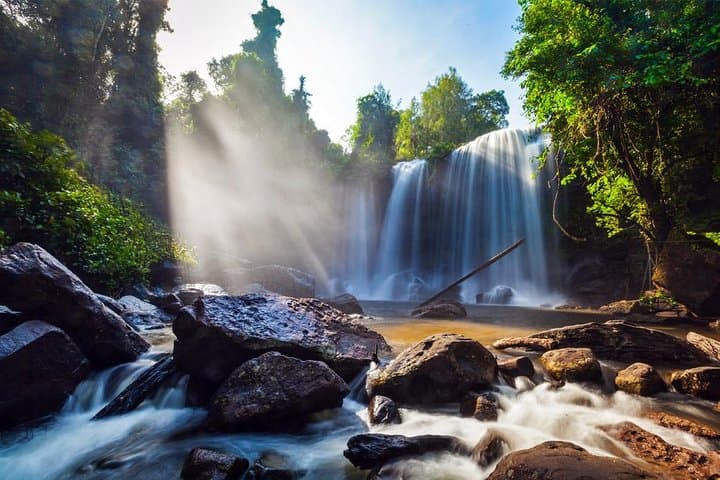 Phnom Kulen & Beng Mealea: Waterfalls, 1000 Lingas and a Jungle Temple Day Tour photo 2