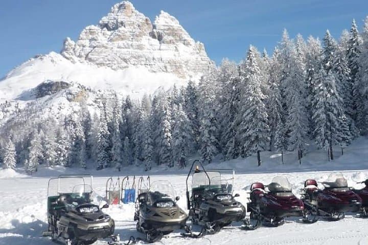 Snowmobile & Sledding from Bolzano: Private Day Trip on the Great Dolomites Road photo 3