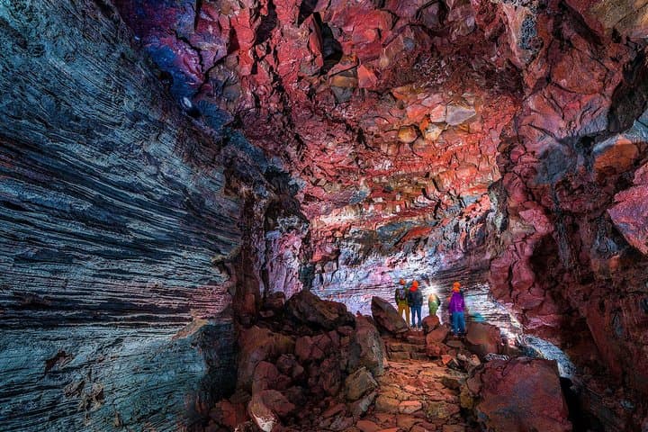 Raufarhólshellir Lava Tunnel Tour — Walk a 5,200-Year-Old Icelandic Lava Tube