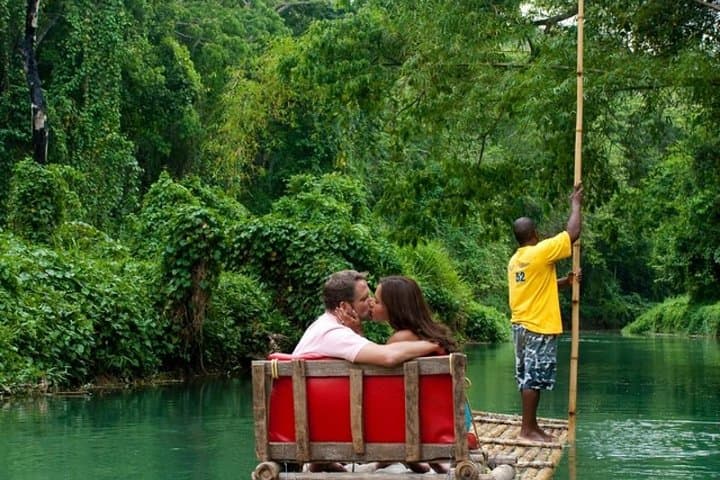 Evening on the Luminous Lagoon: Martha Brae Rafting and Falmouth Highlights