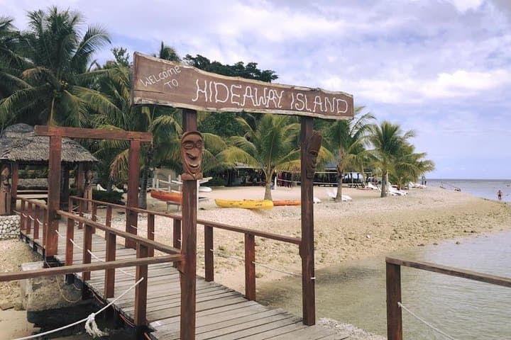 Hideaway Island Snorkel, Eaton Blue Lagoon & Eden Waterfall — Full-Day Combo from Port Vila