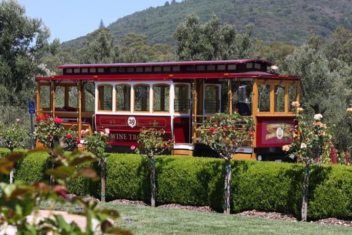 Sonoma Open-Air Wine Trolley: 4-Stop Vineyard Tour with Lunch