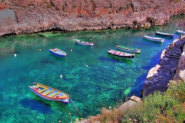 Explore Blue Grotto & Marsaxlokk: Half-Day Market, Cliffs and Boat Views from Valletta