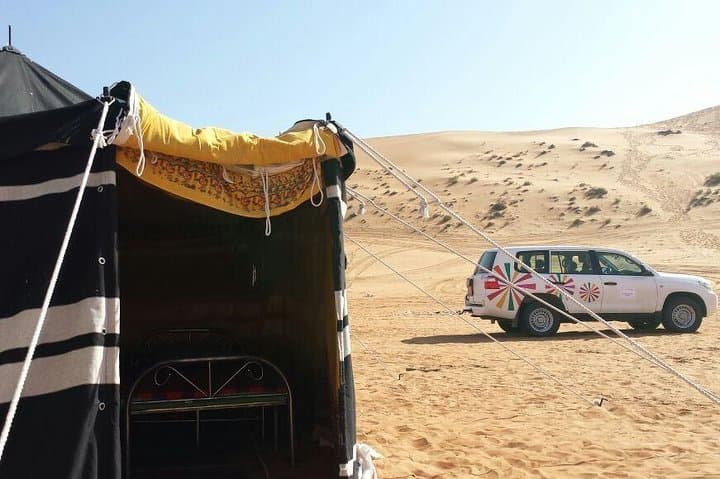 2-Day Nizwa, Wahiba Sands & Wadi Bani Khalid Desert Adventure from Muscat
