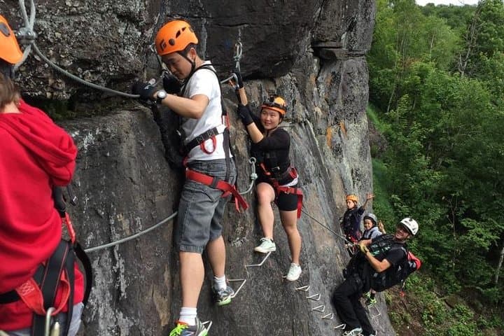 Via Ferrata Mont-Catherine: Vertical Route at Tremblant Resort