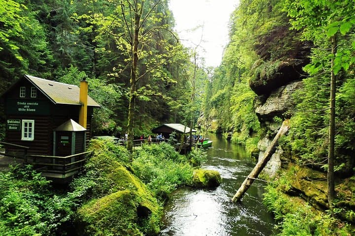 Pravcice Gate & Wild Gorge Hike: Day Trip from Prague into Bohemian Switzerland photo 2