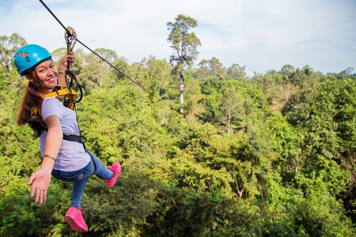 Angkor Wat Zipline Adventure: Soar Through Siem Reap’s Ancient Canopy