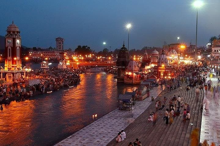 Haridwar and Rishikesh Day Tour from Delhi: Har Ki Pauri, Lakshman Jhula & Evening Aarti photo 1