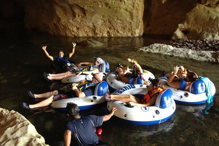 Belize Cave Tubing and Zipline Adventure from Belize City: Tubes, Caves & Canopy