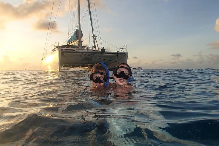 Sunset Catamaran Cruise from Bridgetown: Snorkel with Turtles & Shipwreck Reefs photo 2