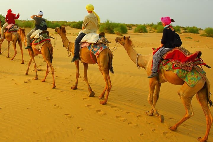 Midnight Mirage: Non‑Touristic Overnight Camel Safari Near Jaisalmer