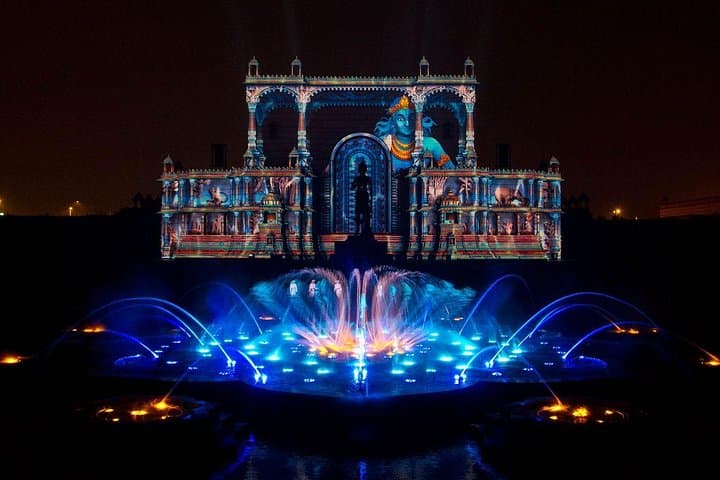 Akshardham Evening Water Show with Private Transfer — New Delhi Night Tour photo 1