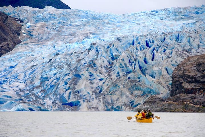 Mendenhall Glacier Canoe, Paddle and Hike — Juneau Lakefront Glacier Adventure