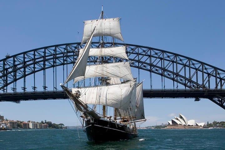 Australia Day Tall Ships Lunch and Race on Sydney Harbour