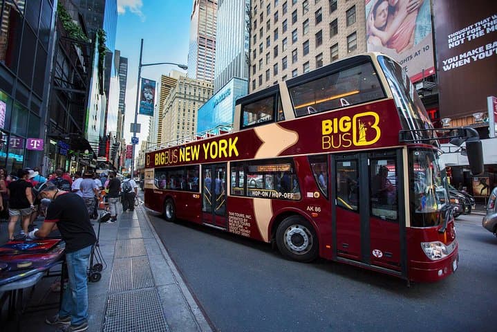 Big Bus NYC Hop-On Hop-Off Open-Top Tour Guide