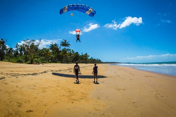 Tandem Skydive Over Mission Beach — 15,000ft Reef, Rainforest & Beach Landing