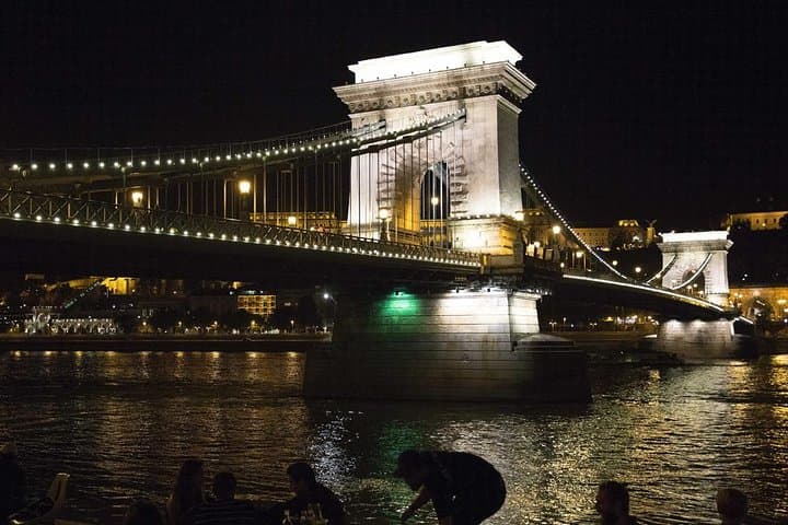 Bright Lights of Budapest: Evening Walk, Danube Cruise & Wine