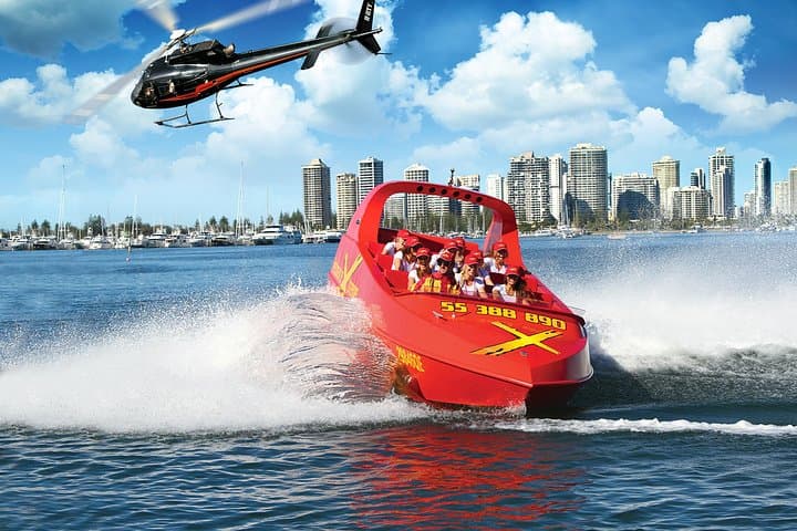Gold Coast Helicopter Flight and Jet Boat Ride — Surfers Paradise Aerial & Jetboat Combo photo 3