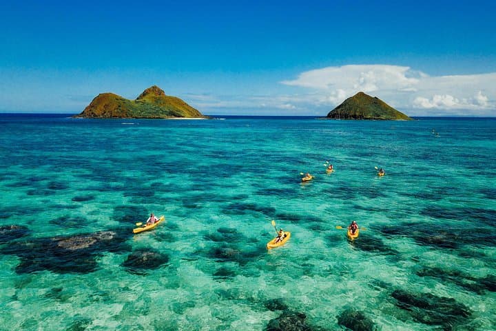 Kailua Twin Islands Guided Kayak Tour — Mokulua Islands & Lanikai Snorkel