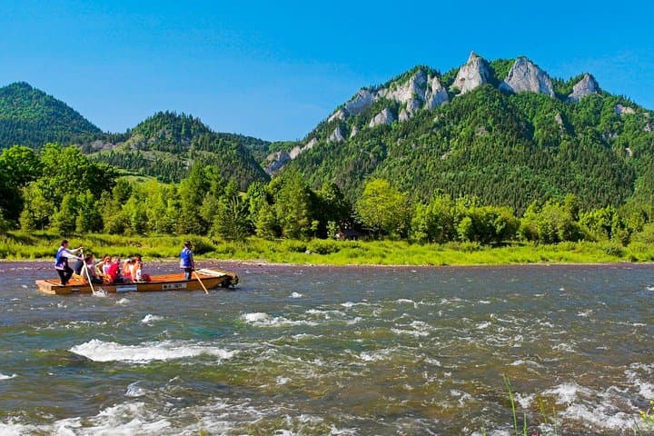 Dunajec River Rafting from Krakow — Half-Day Pieniny Gorge Adventure