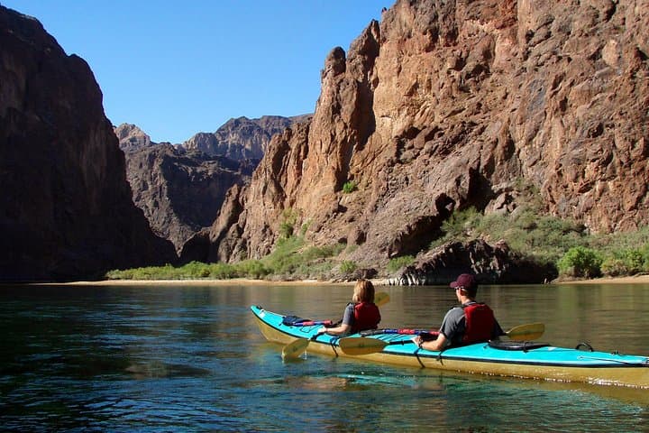 Hoover Dam and Black Canyon Kayak Day Trip: Paddle to Hot Springs, Emerald Cave & Hidden Beaches