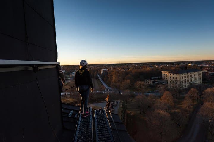Roofwalking Uppsala Castle: Guided Roof Tour Over the Pink Castle photo 2