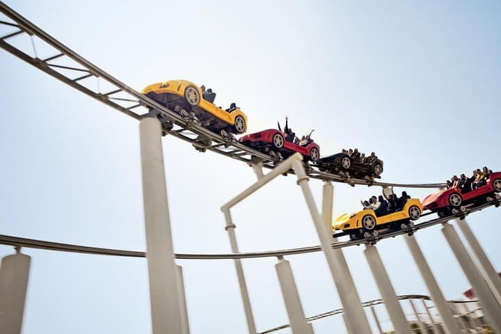 Abu Dhabi Full-Day City Tour with Ferrari World Ticket: Mosque, Corniche and Yas Island Adventure photo 2