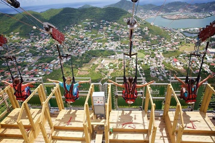Sky Explorer & Flying Dutchman: Sentry Hill Zipline Adventure in St. Maarten photo 4