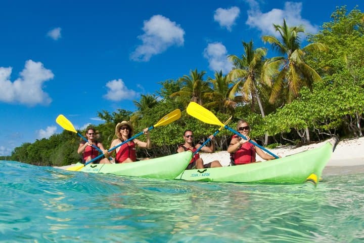Kayak and Snorkel with Sea Turtles in Virgin Islands National Park
