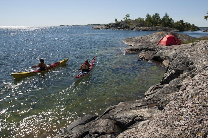 2-Day Kayaking in the Stockholm Archipelago — Sea Kayak Camping Adventure photo 2