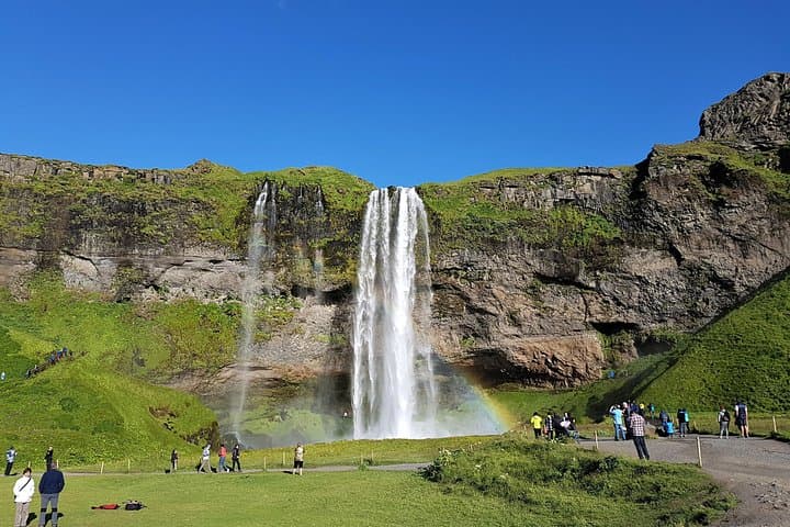 South Coast Private Day Tour: Waterfalls, Black Sand Beaches & Glacier Views
