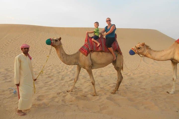 Morning Dubai Desert Safari: Dune Bashing, Sandboarding & Camel Ride photo 2