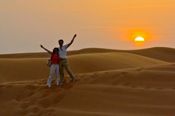 Sundowner Desert Safari Dubai: 4x4 Dune Bashing, Sandboarding & BBQ photo 2