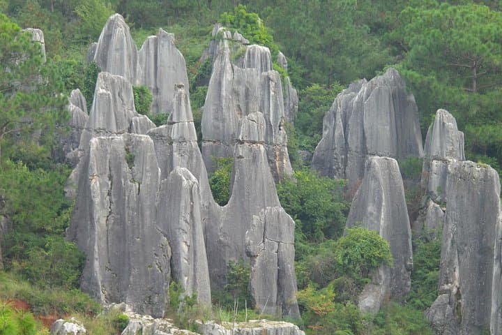 Stone Forest Biking Tour from Kunming: Ride Through Yi Villages & Limestone Pillars photo 2