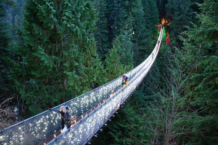 Vancouver City Tour & Capilano Suspension Bridge Canyon Lights photo 2